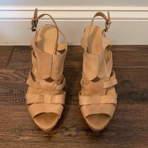 Nine West strappy heels